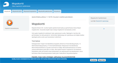 Desktop Screenshot of mopokorttitesti.info