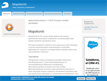 Tablet Screenshot of mopokorttitesti.info